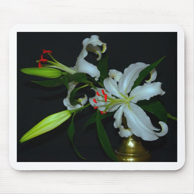 Mousepad Coleção de Design e Flores irlandesas (Frente)