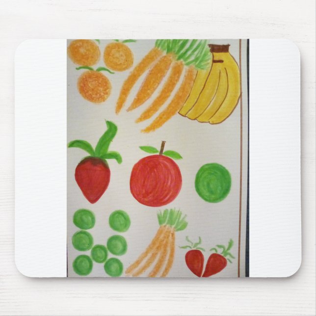 Mousepad Coleção de frutas por milagres (Frente)