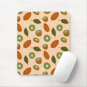 Mousepad Coleção de padrões da fruta - Kiwi