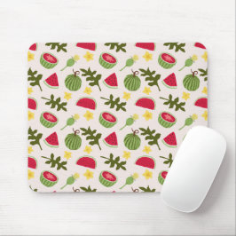 Mousepad Coleção de padrões da fruta - Melancia