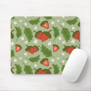 Mousepad Coleção de padrões da fruta - Morangos