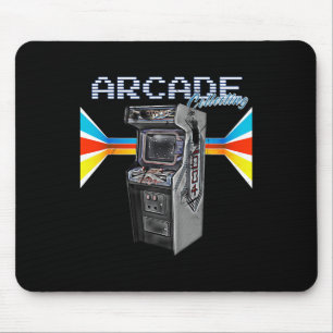 Mousepad Coleção de Video Game de Máquina de Gabinete 1970