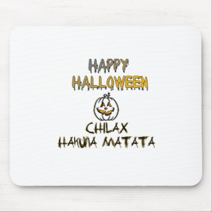 Mousepad Coleção Feliz Halloween para Relaxar e Desestressa