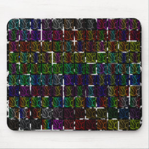 Mousepad Coleção Lava de Espaço Crachada