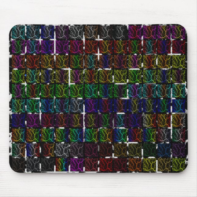 Mousepad Coleção Lava de Espaço Crachada (Frente)