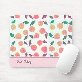 Mousepad Coleção Pérolas Douradas Rosa