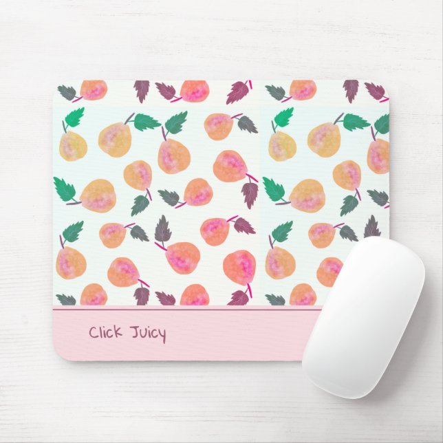 Mousepad Coleção Pérolas Douradas Rosa (Com mouse)
