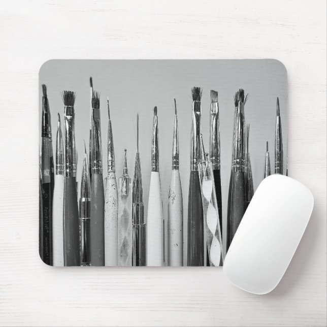 Mousepad Coleção Pincel de Arte em Nail (Com mouse)