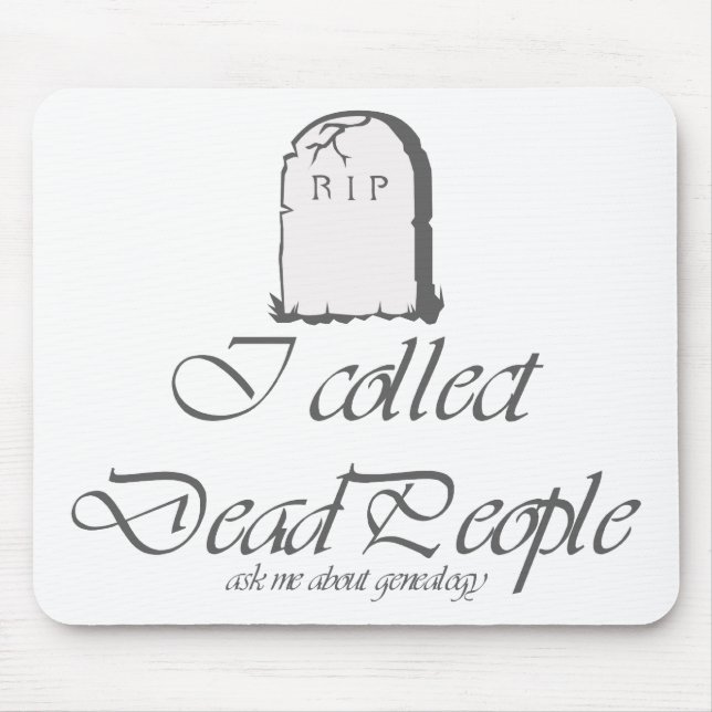 Mousepad Coletar Pessoas Mortos (Frente)