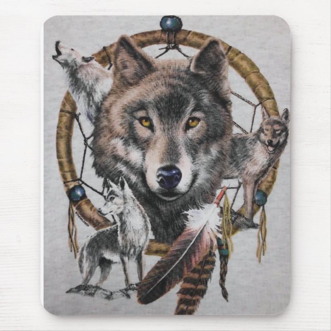 Mousepad coletor ideal dos lobos (Frente)