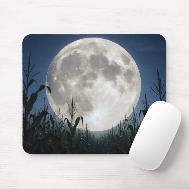 Mousepad Colheita de Ascensão sobre Cornfield (Com mouse)