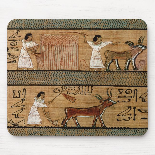 Mousepad Colher e ploughing, detalham uma descrição (Frente)