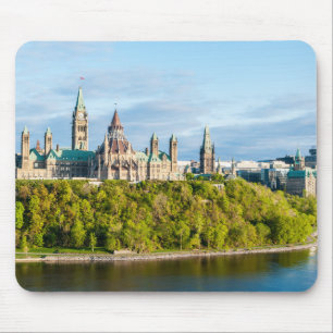 Mousepad Colina do Parlamento em Otava - Ontário, Canadá