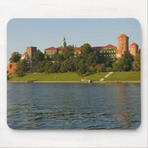 Mousepad Colina Wawel com Castelo Real e Catedral,