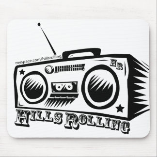 Mousepad Colinas que rolam o tapete do rato