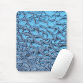 Mousepad Colírio suave em vidro azul