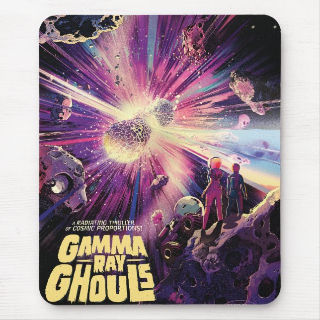 Mousepad Colisão Cósmica de Kilonova Ray Burst Pulsares Gam (Frente)