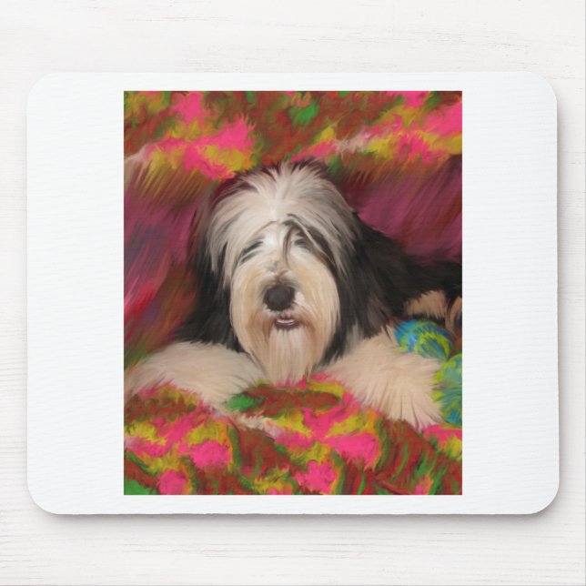 Mousepad Collie farpado (Frente)