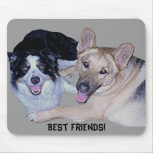 Mousepad Collie & German shepherd de Limites dos Melhores A