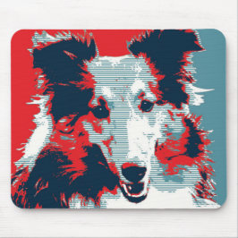 Mousepad Collie Hope Parody Poster