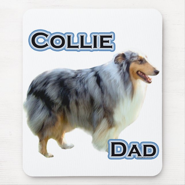 Mousepad Collie Pai 4 (Frente)
