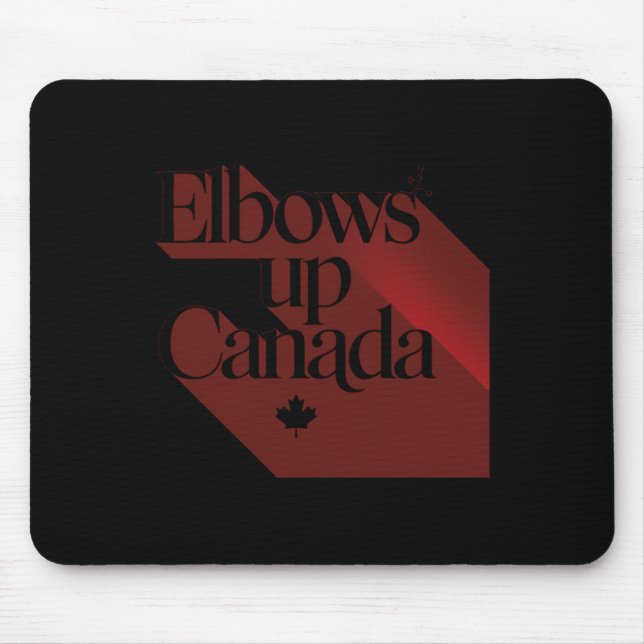 Mousepad Coloca-se no Canadá Sticker2 (Frente)