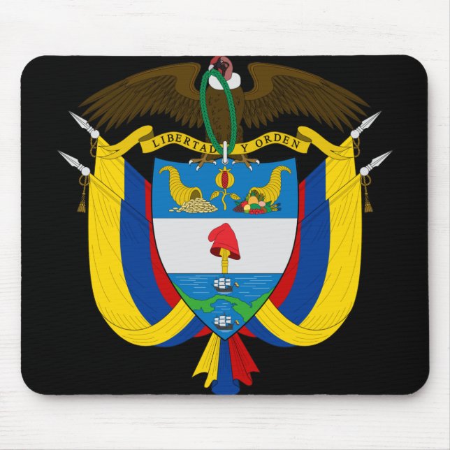 Mousepad colombia emblem (Frente)