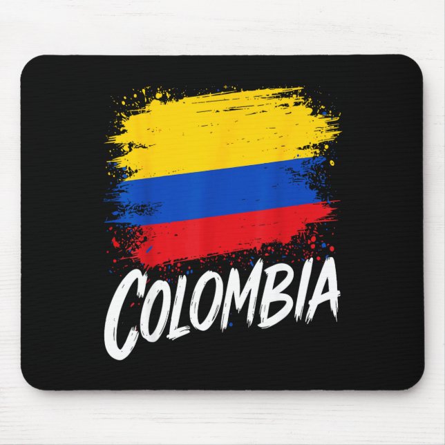 Mousepad Colombia Lover Colombian Flag  (Frente)