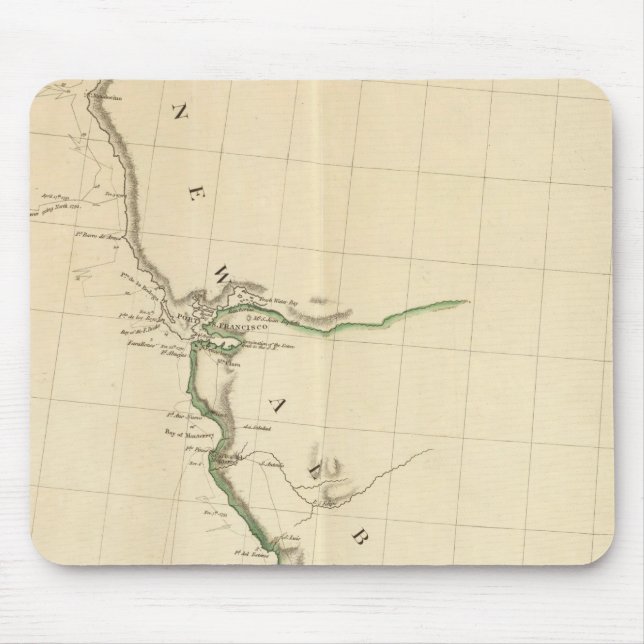 Mousepad Colonatos Indianos Califórnia (Frente)