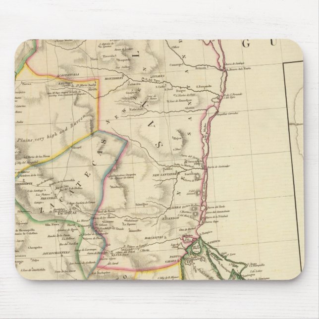 Mousepad Colonatos Indianos no México (Frente)