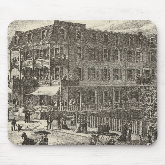 Mousepad Colonnade House, Atlantic City (Frente)