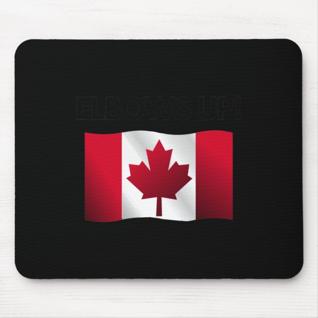 Mousepad Coloque o adesivo no Canadá10 (Frente)