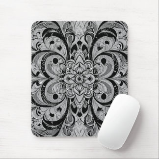 Mousepad Color Symphony Mandala – Bold Psychedelic Floral