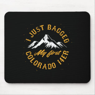 Mousepad Colorado 14er Minha Primeira Montanha de 14 Mil Pé