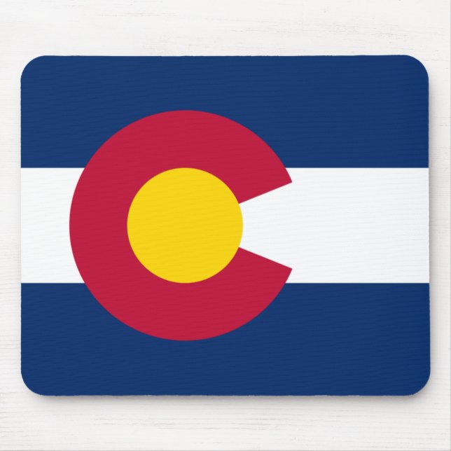 Mousepad Colorado Flag (Frente)
