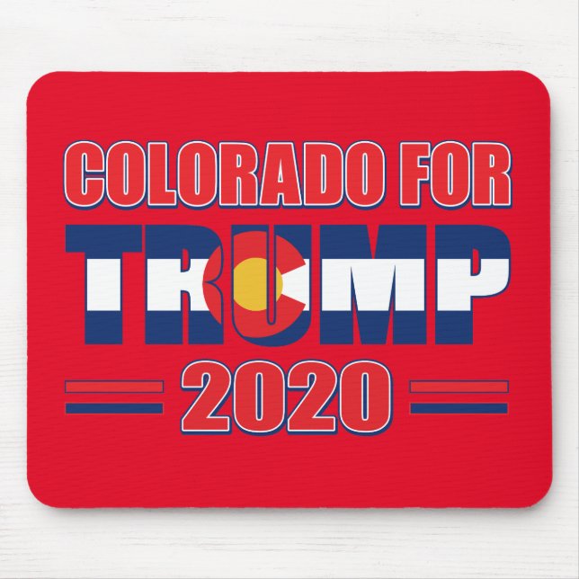 Mousepad Colorado for Trump Trump 2020 (Frente)