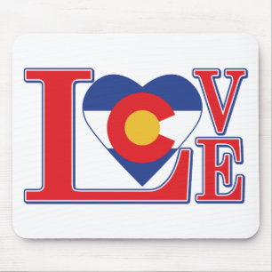 Mousepad Colorado Love Heart