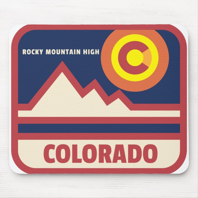 Mousepad Colorado Rocky Mounties (Frente)