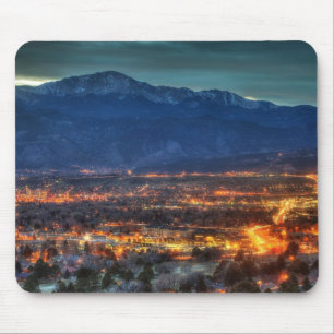 Mousepad Colorado Springs Lights