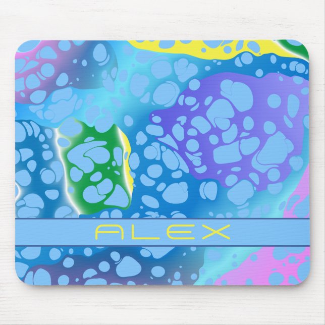 Mousepad Colorful Blobs (Frente)