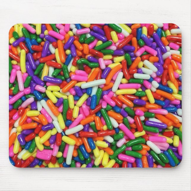 Mousepad Colorful Candy Sprinkles (Frente)