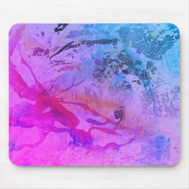 mousepad colorful painting poetic (Frente)