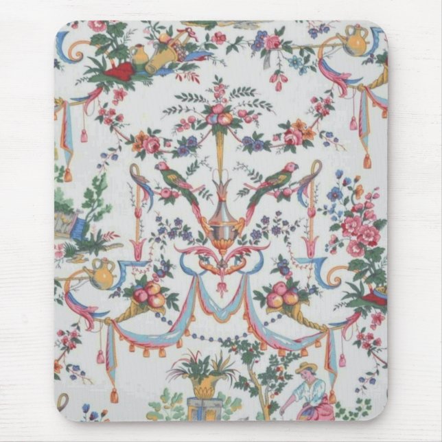 Mousepad Colorfull Toile de Jouy (Frente)
