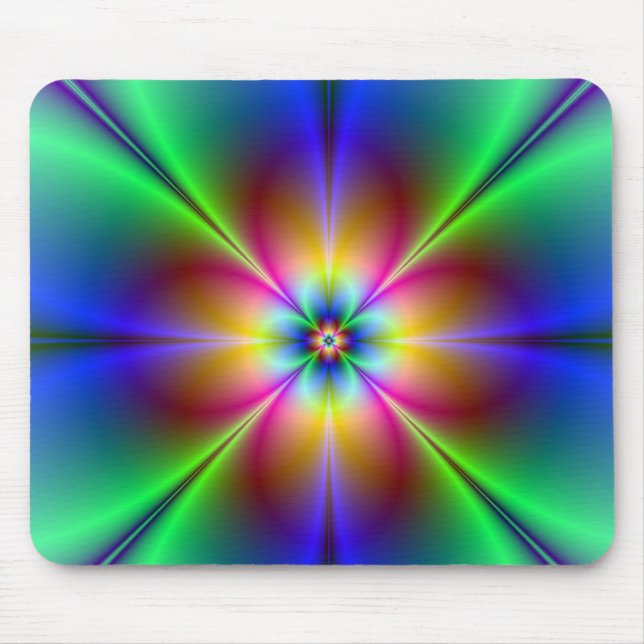 Mousepad Colorida Neon Daisy (Frente)