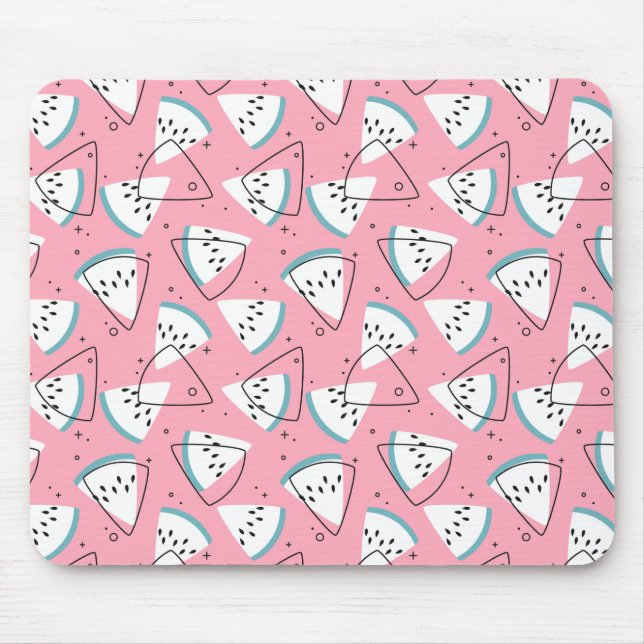 Mousepad Colorida Watercolor Melancias (Frente)