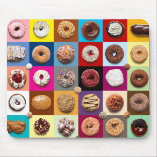 Mousepad colorido das rosquinhas
