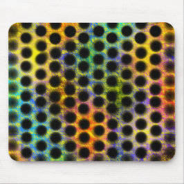 MousePad colorido de bolinhas bagunçadas alinh ada