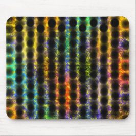 MousePad colorido de bolinhas bagunçadas alinh ada
