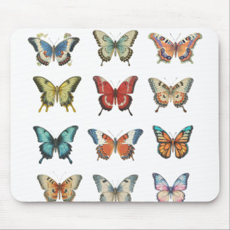 Mousepad Colorido Rato de Borboleta para Casa e Escritório