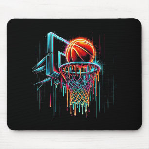 Mousepad Colorir Basquete Colorido Colorir Coluna Lâmpada C